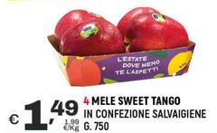 4 Mele Sweet Tango In Confezione Salvaigiene