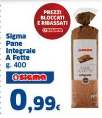 Sigma - Pane Integrale A Fette