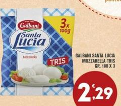 Galbani - Santa Lucia Mozzarella Tris