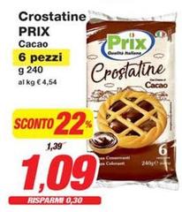 Preiss - Crostatine Cacao 6 Pezzi