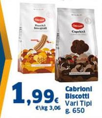 Cabrioni - Biscotti