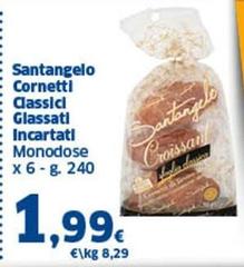Santangelo - Cornetti Classici Glassati Incartati