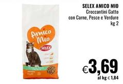Selex - Croccantini Gatto Con Carne, Pesce E Verdure