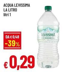 Levissima - Acqua La Litro