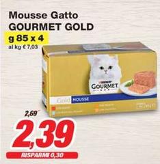 Gourmet Purina - Mousse Gatto Gold