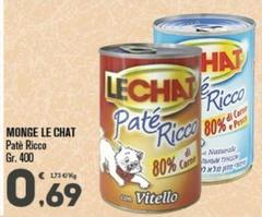 Monge - Le Chat Patè Ricco