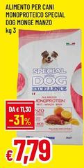 Monge - Alimento Per Cani Monoproteico Special Dog Manzo