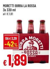 Moretti - Birra La Rossa