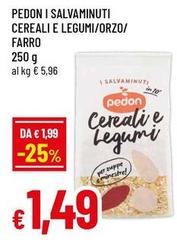 Pedon - I Salvaminuti Cereali E Legumi/Orzo/ Farro