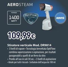 Rowenta - Aero Steam Stiratore Verticale Mod. DR9814