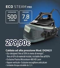 Rowenta - Eco Steam Pro Caldaia Ad Alta Pressione Mod. DG9621