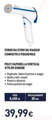 Polti - Vaporella Vertical Styler GSM50B