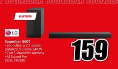 LG - Soundbar S60T