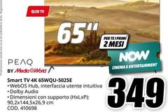 Peaq - Smart TV 4K 65WQU-5025E