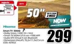 Hisense - Smart Tv 50A6Q