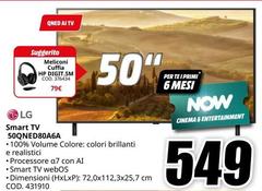 LG - Smart Tv 50QNED80AGA