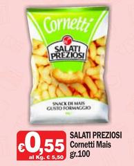 Salati preziosi - Cornetti Mais