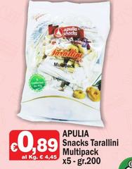 Apulia food - Snacks Tarallini Multipack