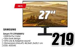 Samsung - Smart TV 27F6000FU