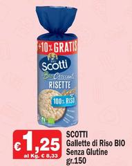 Scotti - Gallette Di Riso Bio Senza Glutine