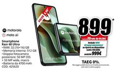 Motorola - Smartphone Razr 60 Ultra