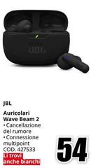 Jbl - Auricolari Wave Beam 2