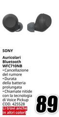 Sony - Auricolari Bluetooth WFC710NB