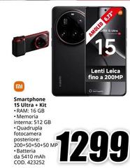 Xiaomi - Smartphone 15 Ultra + Kit
