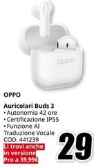 Oppo - Auricolari Buds 3