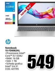 HP - Notebook 15-Fd0082NL