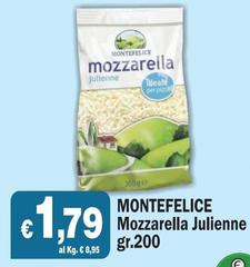 Montefelice -  Mozzarella Julienne