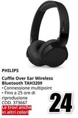 Philips - Cuffie Over Ear Wireless Bluetooth THH3209