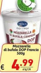 Francia - Mozzarella Di Bufala DOP