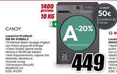 Candy - Lavatrice ProWash 500 BR 401088G-5