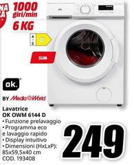 Oki - Lavatrice OWM 6144 D