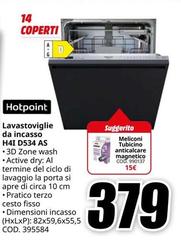 Hotpoint - Lavastoviglie Da Incasso D534 As