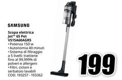 Samsung - Scopa Elettrica JetTM 65 Pet VS15A60AGR5