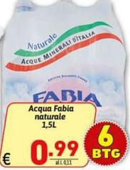 Fabia - Acqua Naturale