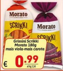 Morato - Grissini Scrikki Mais Viola-Mais Carota