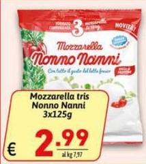 Nonno Nanni - Mozzarella Tris