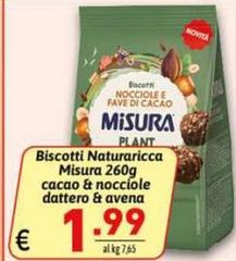 Misura - Biscotti Naturaricca