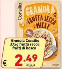 Consilia - Granola Frutta Secca Di Bosco