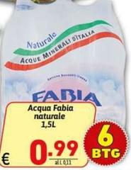 Fabia - Acqua Naturale