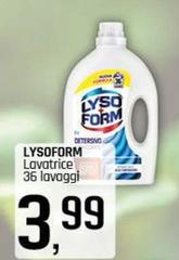 Lysoform - Lavatrice 36 Lavaggi