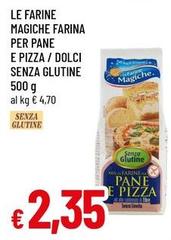 Le farine magiche - Farina Per Pane E Pizza / Dolci Senza Glutine