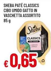 Sheba - Paté Classics Cibo Umido Gatto In Vaschetta