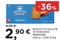 Monviso - Biscotto Salute 15 Porzioni
