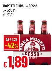 Moretti - Birra La Rossa