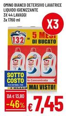 Omino Bianco - Detersivo Lavatrice Liquido Igienizzante