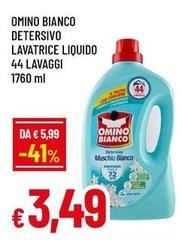 Omino Bianco - Detersivo Lavatrice Liquido 44 Lavaggi